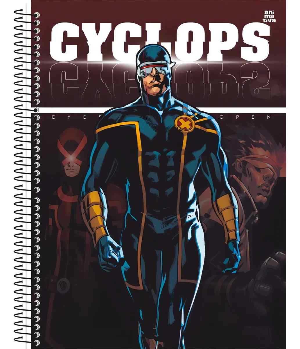CADERNO 10X1 X-MEN
